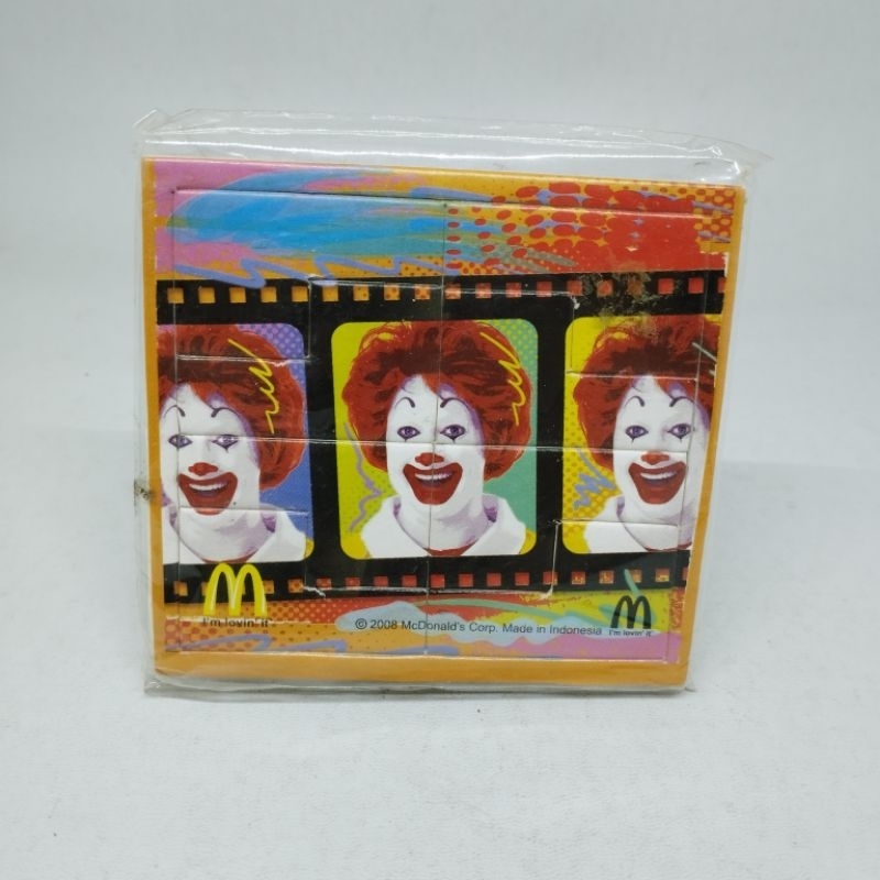 Mainan Mini Puzzle Ronald Mcd