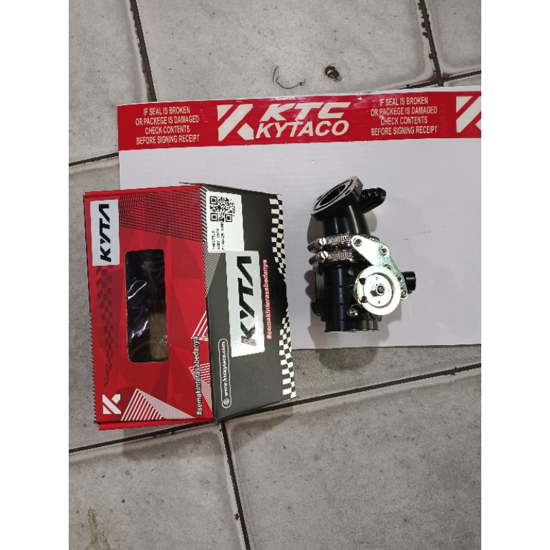 Throttle body xmax 38mm 40mm ktc kytaco original produk tb xmax ktc kytaco 38mm 40mm
