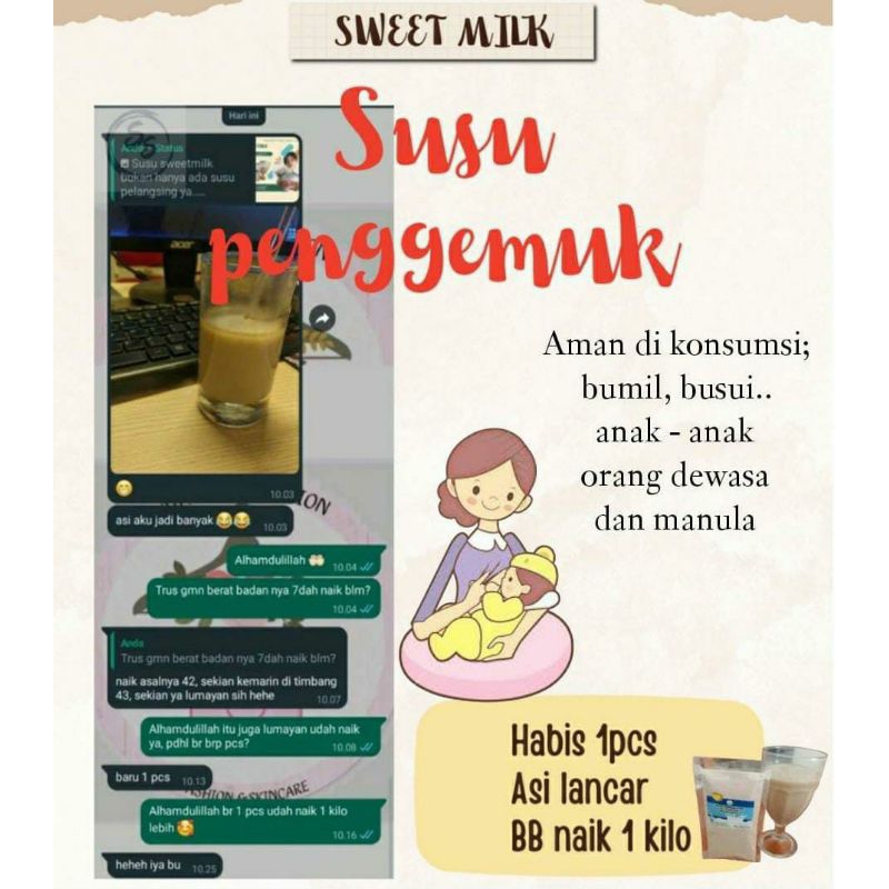 

5 BUNGKUS SUSU PENGGEMUK DAN PELANGSING BADAN TERLARIS ,TANPA EFEK SAMPING HALAL,AMAN DAN BPOM