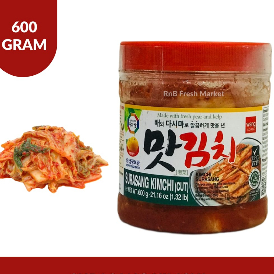 

Surasang Korea Kimchi Original 600gr
