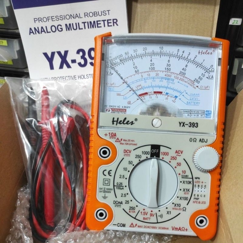 Multi Heles YX 393 Tester Heles YX393 Multitester YX-393: Original
