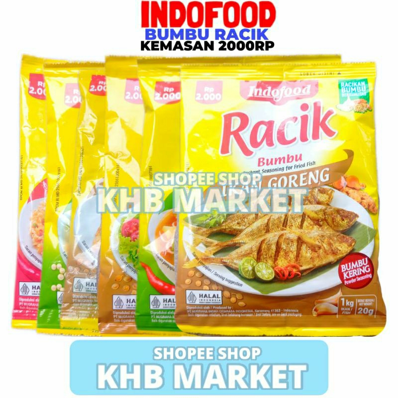 

Indofood Bumbu Racik Sachetan 1 Sachet