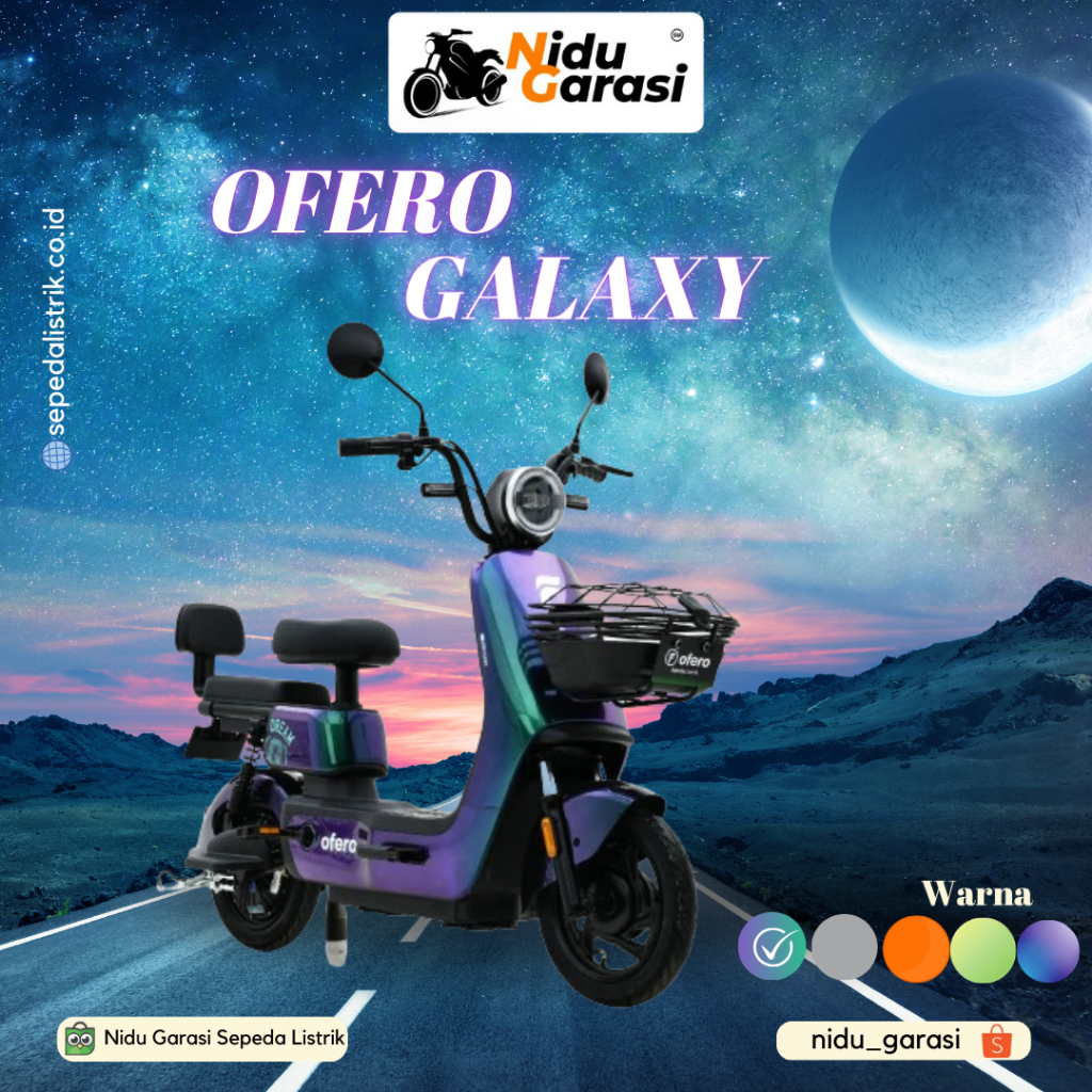 SEPEDA LISTRIK OFERO GALAXY