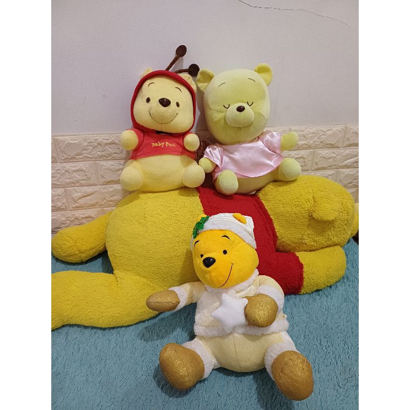 Boneka Pooh Kostum lucu