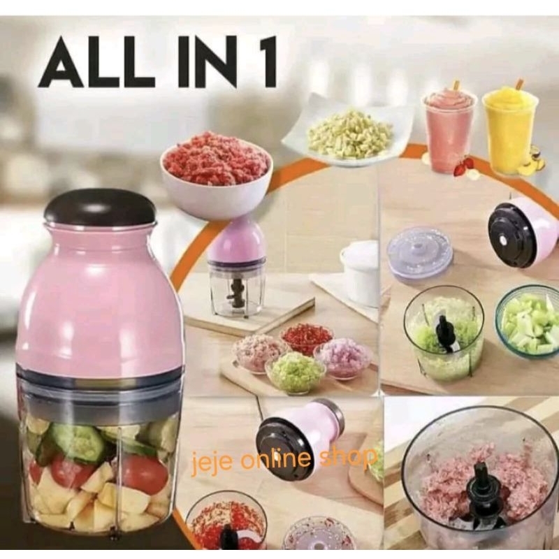 BLENDER CHOPPER KAPSUL DAGING / SERBAGUNA 4 MATA PISAU
