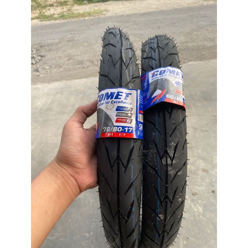 BAN LUAR COMET M1 UKURAN 50/90 60/80 70/80 RING 17