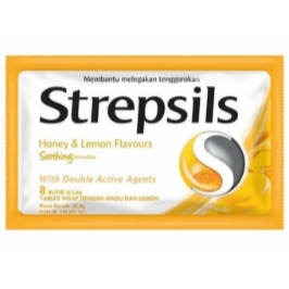 

Strepsil 1 Pack 8 Tablet Honey Lemon / Untuk Melegakan Tenggorokan