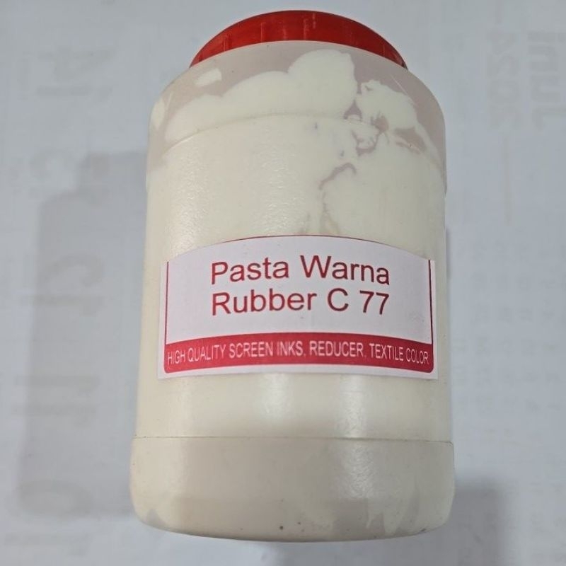 

Cat Sablon Pasta Rubber Warna 77 - 1 kg