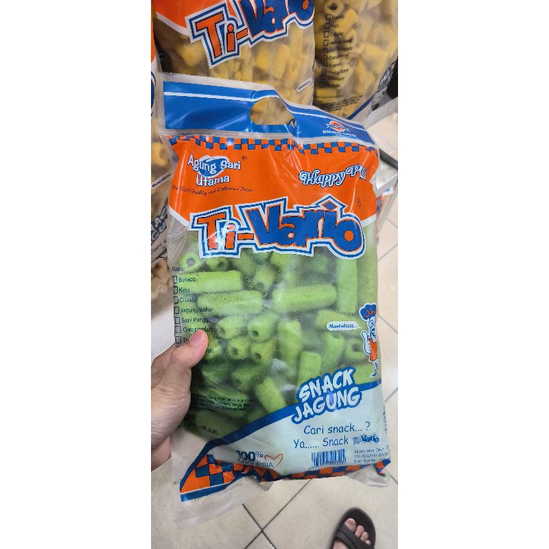 

Cemilan Snack Sehat Balok Jagung Kotak Ti-Vario