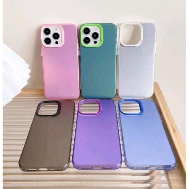 SoftCase IMD OPPO RENO 5 Silikon Hybrid Hologram Pelindung Belakang