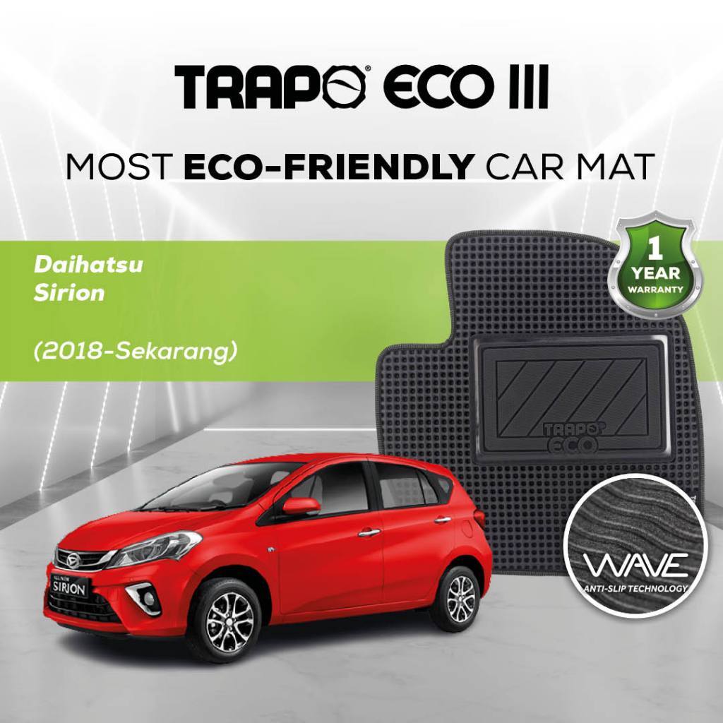 Karpet Mobil Trapo Eco III Daihatsu Sirion (2018-Sekarang)