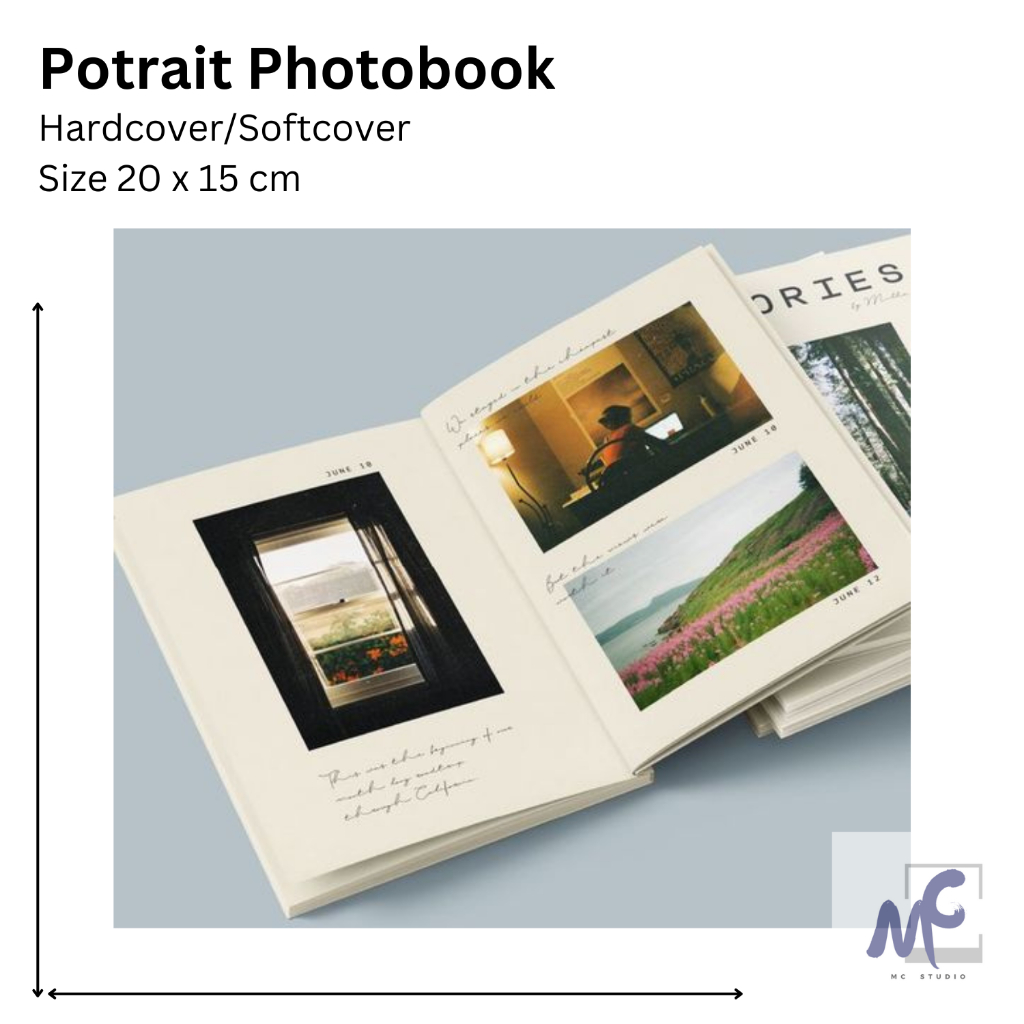 Photobook Album Foto Buku Foto Murah Berkualitas Wedding Hardcover Softcover Potrait Yearbook 20x30