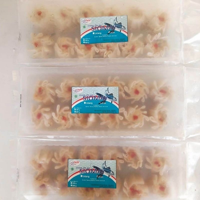 

JOYFULL Siomay Ikan/Udang/Ayam 240gram FrozenFood-Free Bubblewarp