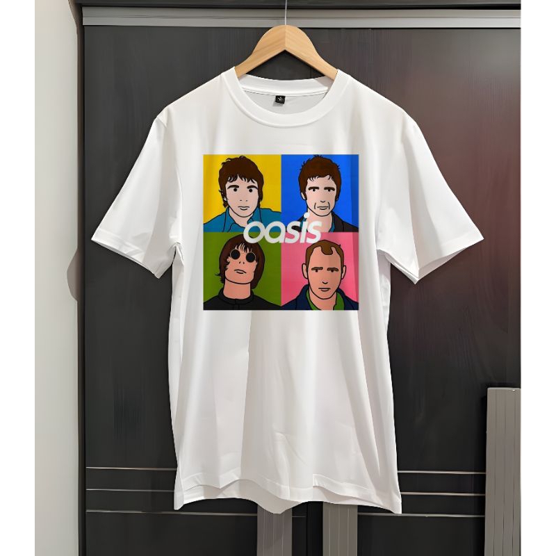 KAOS VINTAGE OASIS POP ART LIAM GALLAGHER NOEL GALLAGHER