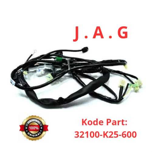 Harness Wire (Kabel Body)  32100-K25-600 – BeAT Sporty eSP