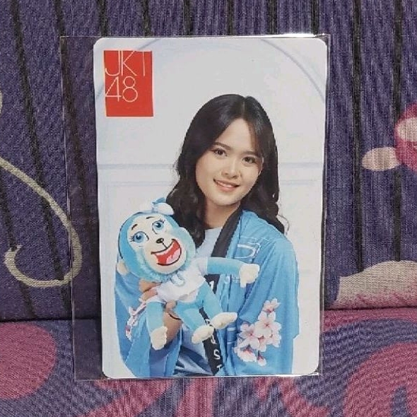 Photocard Adel JKT48 x J Trust Bank Vol. 3 Blue