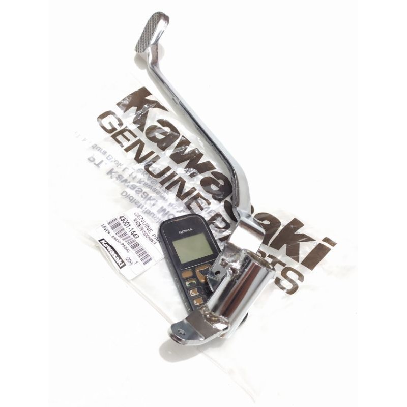 kawasaki blitz pedal rem kawasaki blitz original ori pedal rem blitz untuk cb gl100 43001-1443