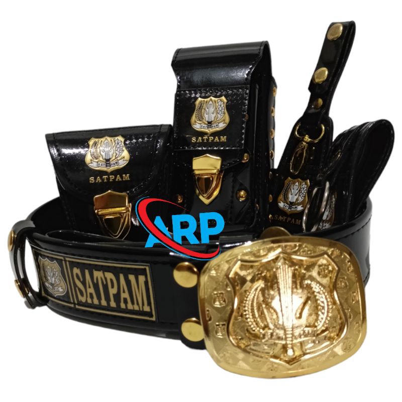 KOPEL SATPAM LENGKAP / KOPEL SET SATPAM / SABUK KOPEL SATPAM / KOPEL SATPAM TERBARU / KOPEL SATPAM T