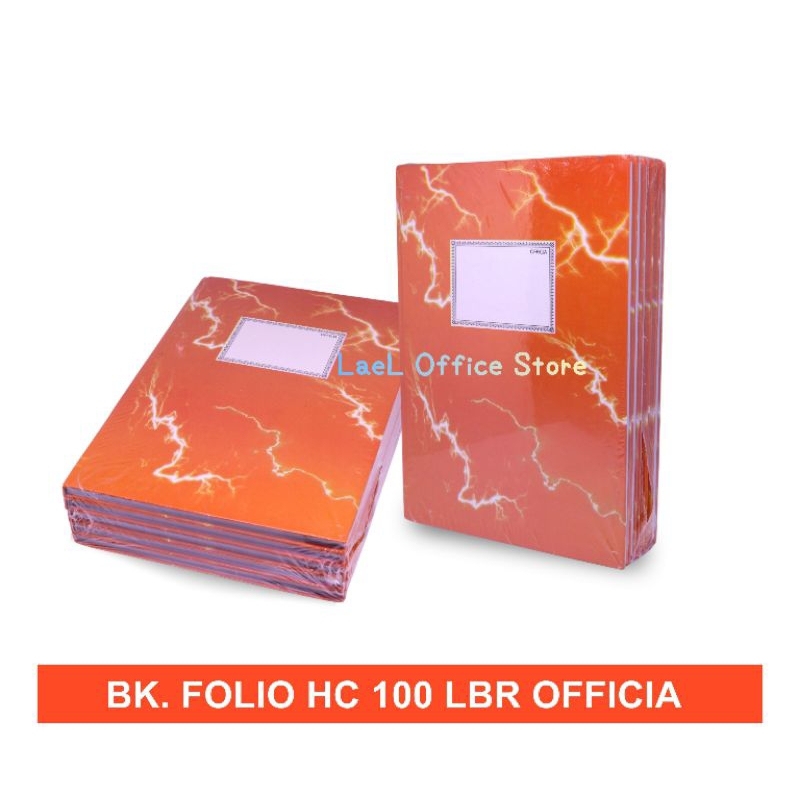 

Buku Folio Akutansi / Buku Folio Hardcover / Buku Tulis Folio Officia isi 100 lembar