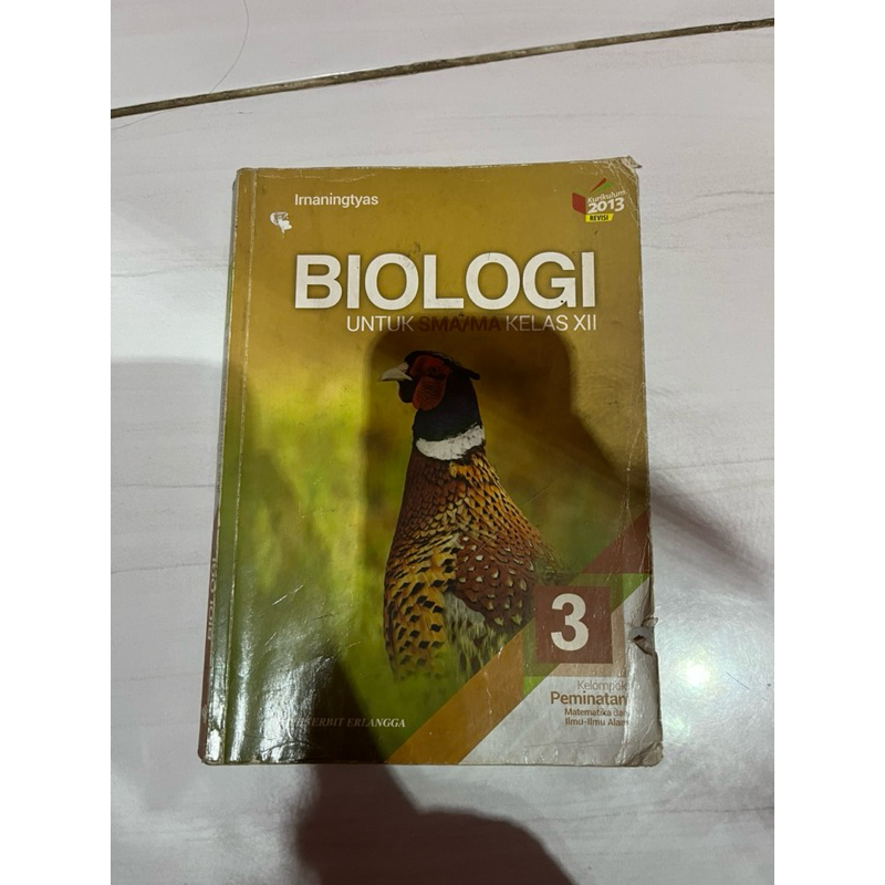 Buku Biologi erlangga kelas 12