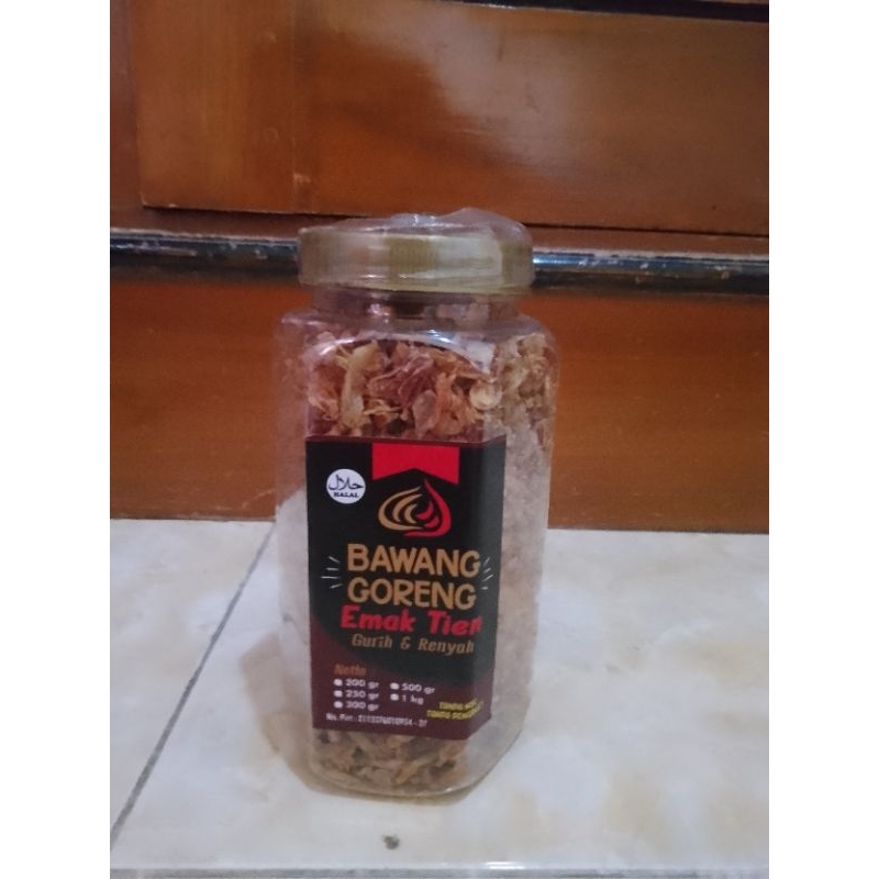 

Bawang Goreng Asli Brebes " Emak Tien