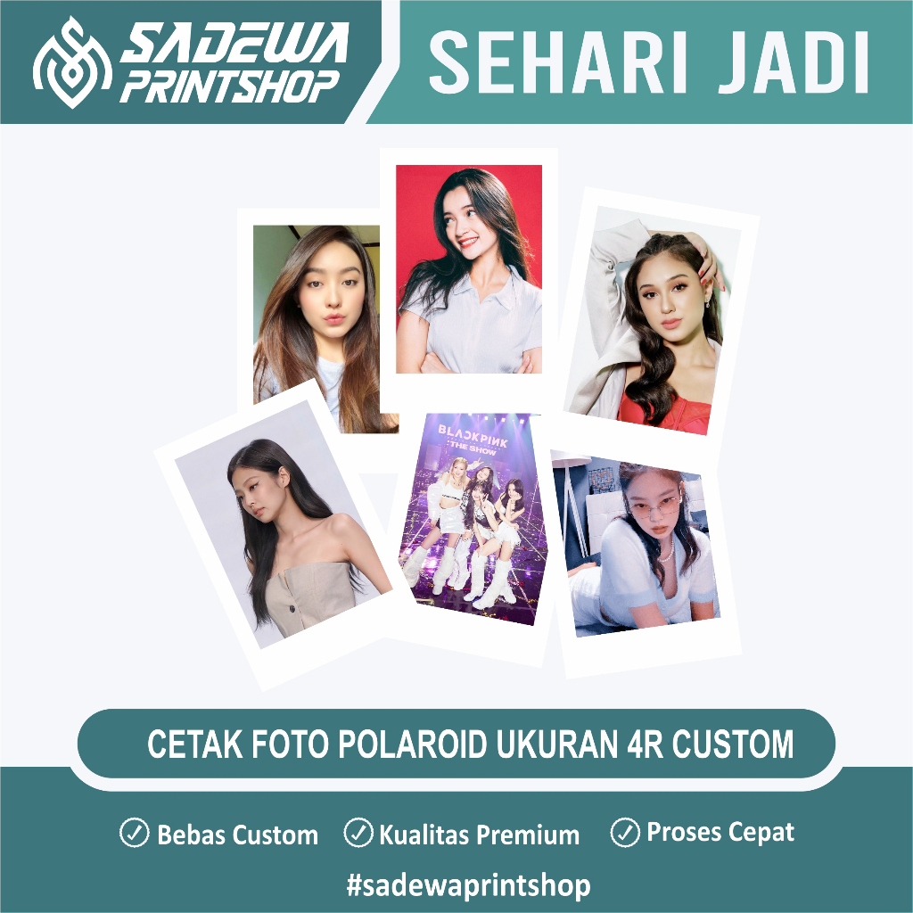 FOTO POLAROID 4R PROSES CEPAT