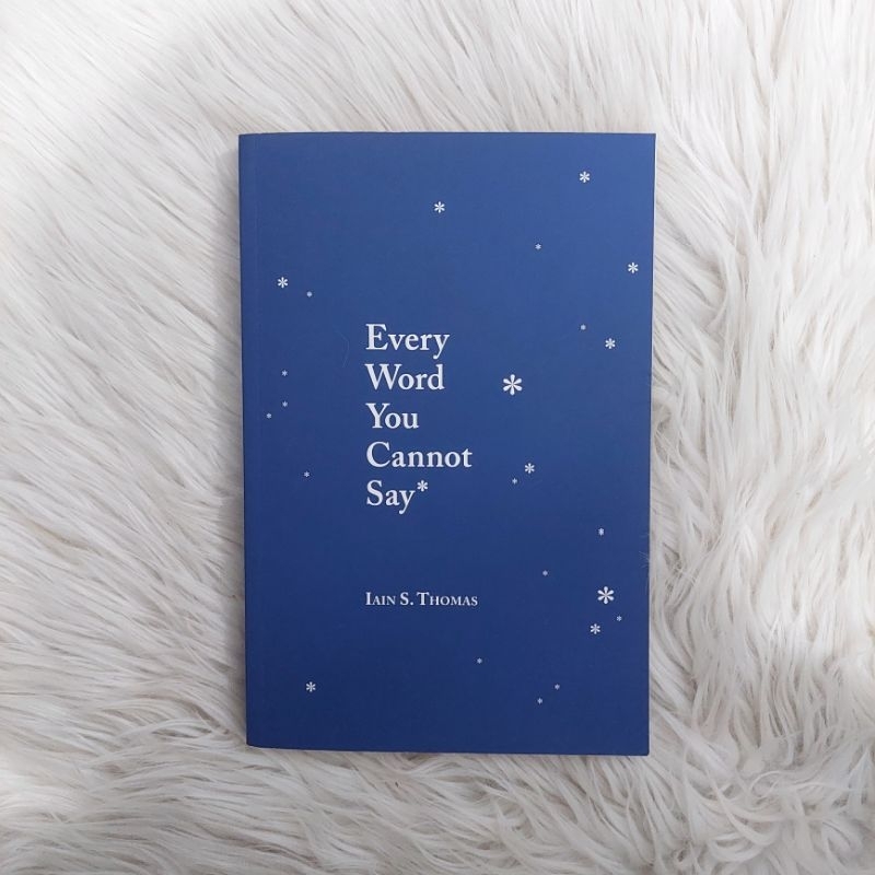 Buku Preloved Book - Every Word You Cannot Say - Iain S. Thomas