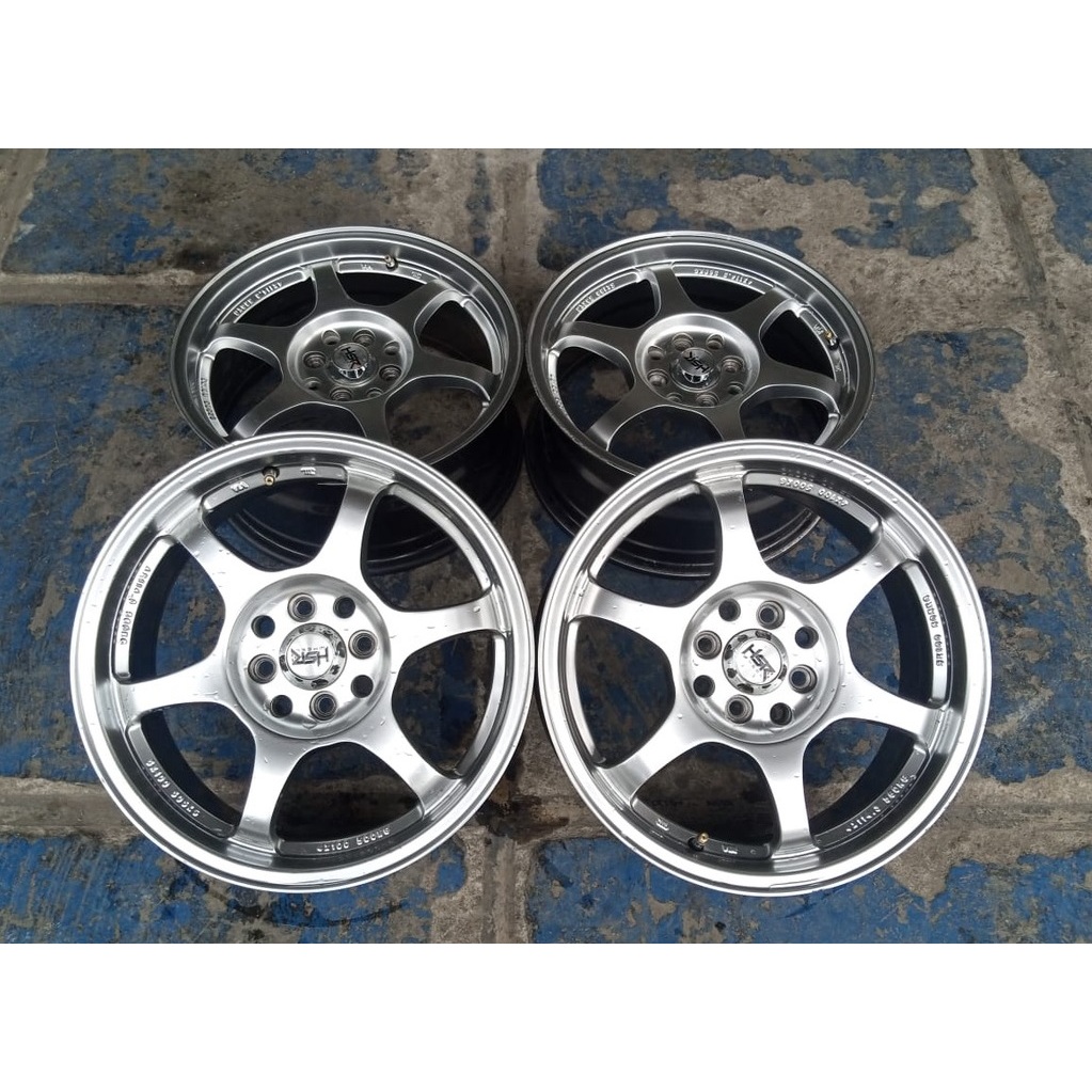 Velg mobil bekas hsr yuzawa ring 16 pcd 4x100/114 velg only