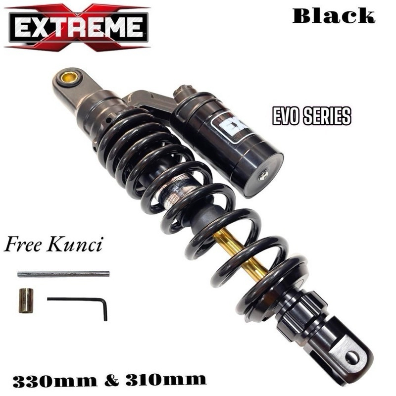 Shockbreaker Model EXTREME Evo Series Tabung matic Shock Tabung Atas mio beat vario scoopy xeon mio 