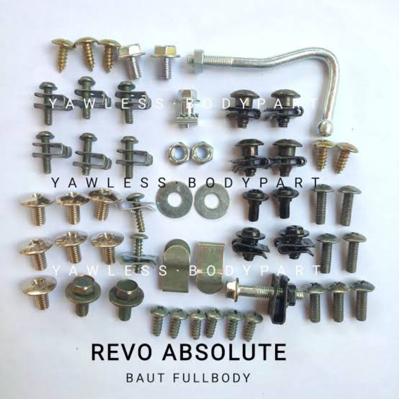 baut full set motor honda revo absolut - Baut honda revo absolut