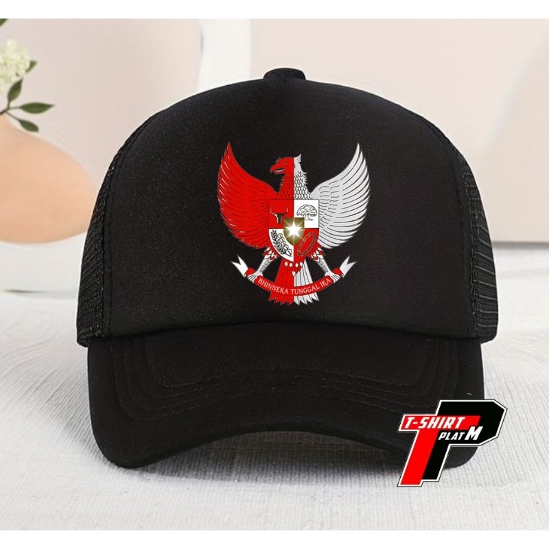 Topi Garuda Pancasila Merah Putih Bisbol