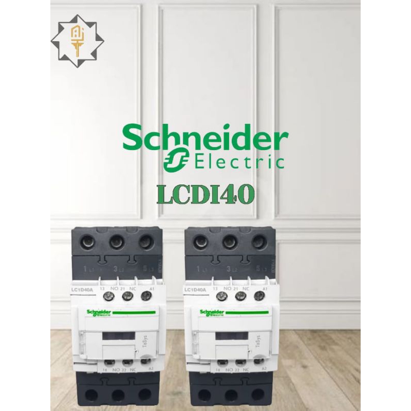 KONTAKTOR LCID40 SCHNEIDER ORI coil 220v