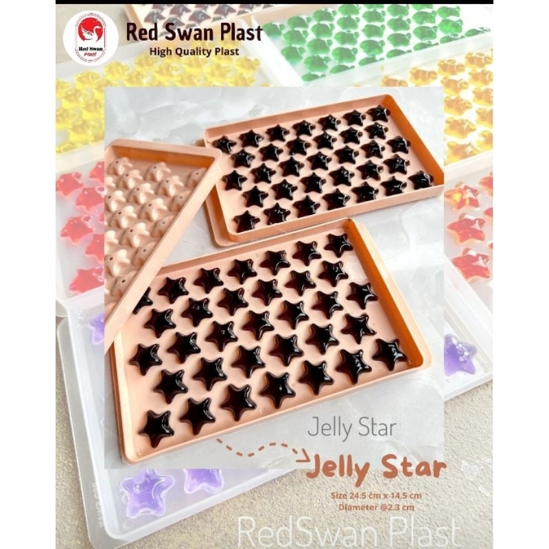 CETAKAN JELLY STAR CETAKAN JELLY LOVE CETAKAN JELLY FLOWER JELLY BALL JUMBO