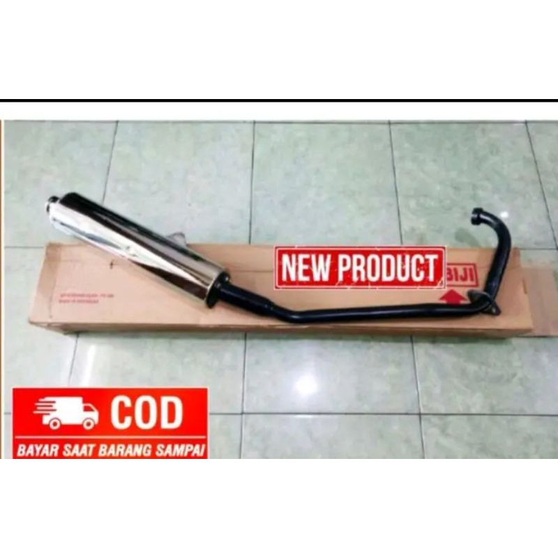 knalpot standar ckd satria Fu 150 karbu,selincer standar satria Fu ,selincer ckd satria fu150 karbu/