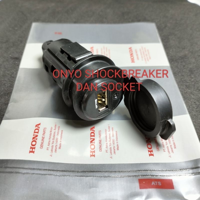 CHARGER POWER OUTLET HONDA BEAT PCX NEW 160 K1Z  SCOOPY FI ESP NEW LED K2F 2021 ORIGINAL