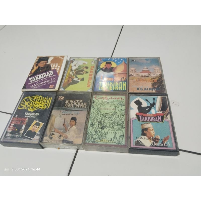kaset pita takbiran ( nanang qosim, muammar, dll)