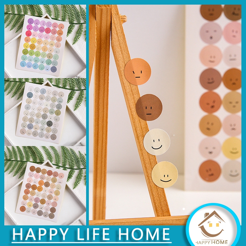 

Sticker Smiley Face Basic Journaling Scrapbook Deco Stiker Emoji Deco Journal Journaling Bujo Diary