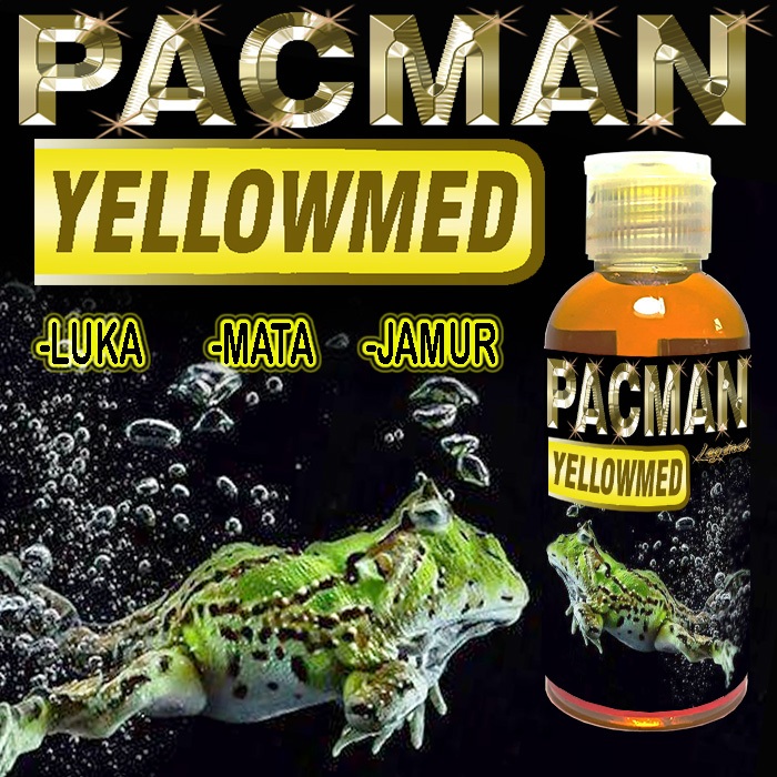 PACMAN YELLOWMED OBAT PENGHILANG WHITE SPOT BINTIK PUTIH JAMUR INFEKSI KULIT LUKA LECET MATA KATARAK