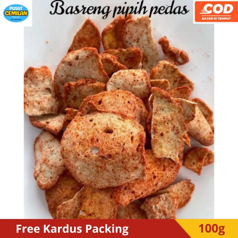 

Snack Kiloan | Makanan ringan | Murah Enak Gurih | Camilan Cemilan Basreng Bakso Goreng Iris Pedas premium original | Renyah Isi 100 gram.