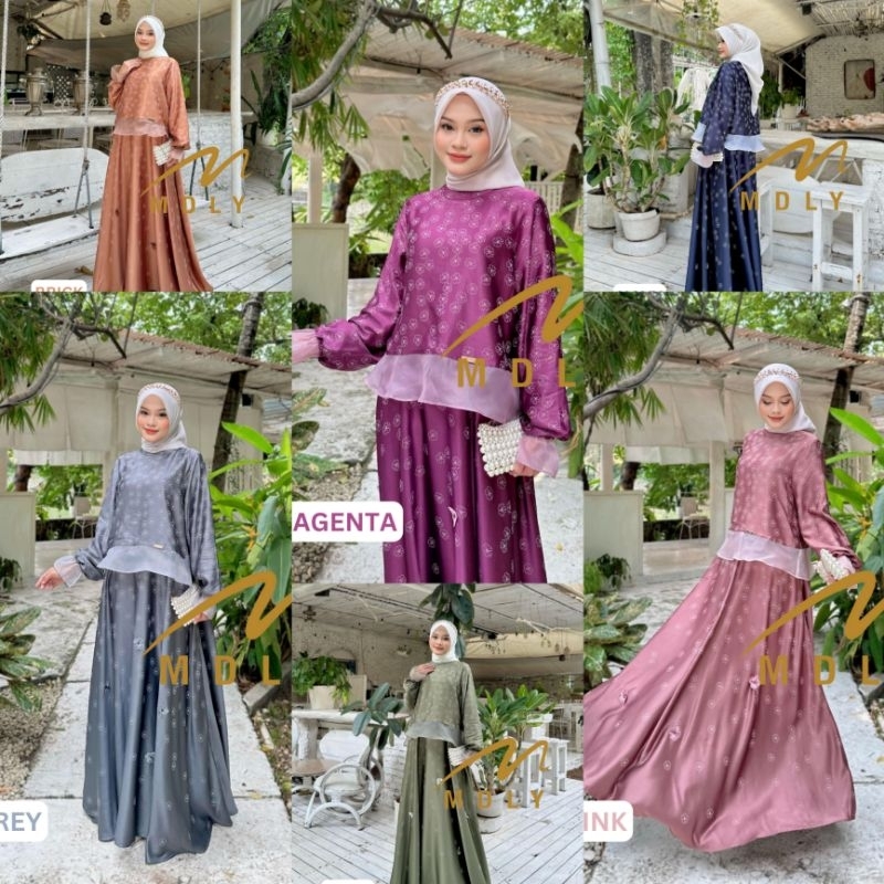 Gamis MDLY Vegia Dress ORIGINAL