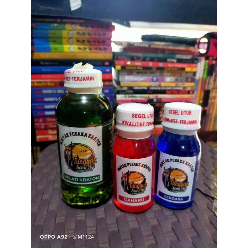 minyak pusaka Cendana ,melati keraton