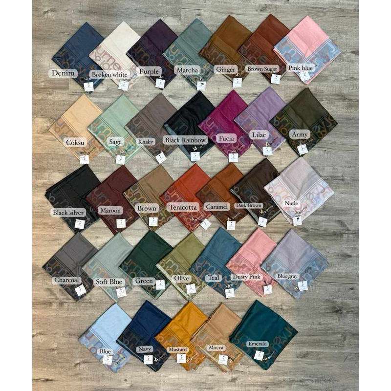 journey scarves milla series/kerudung journey/milla series/motif baru