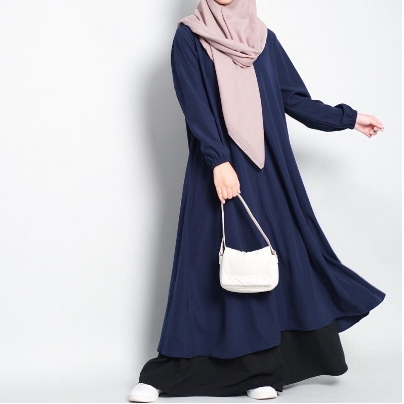 LORDDRESS Tunik Busui | Gamis Busui | Gamis Polos | Long Tunik | Tunik