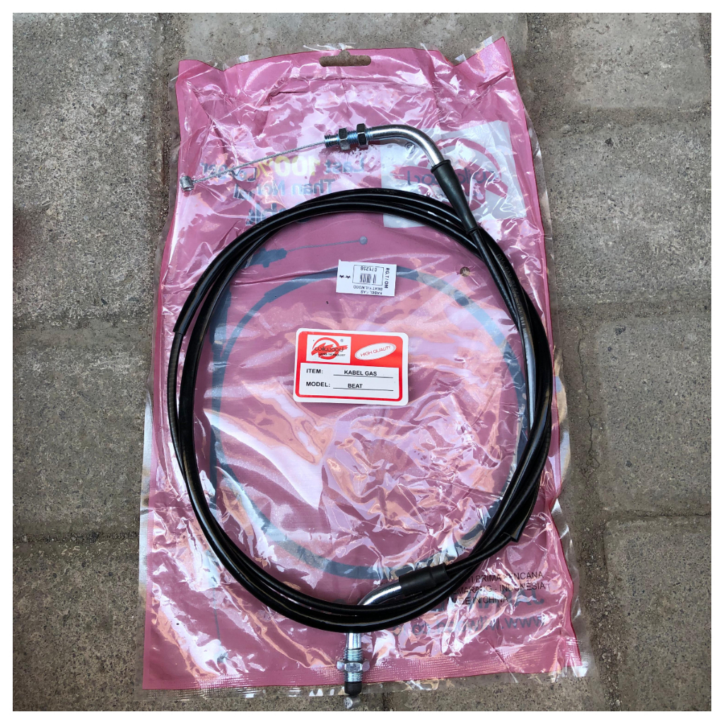 KABEL GAS BEAT OLOR CABLE GAS BEAT KARBU VARIO KARBU SPACY KARBU WILWOOD