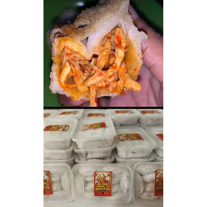 

Paket 5 Box Cireng Isi Ayam Pedas Mercon