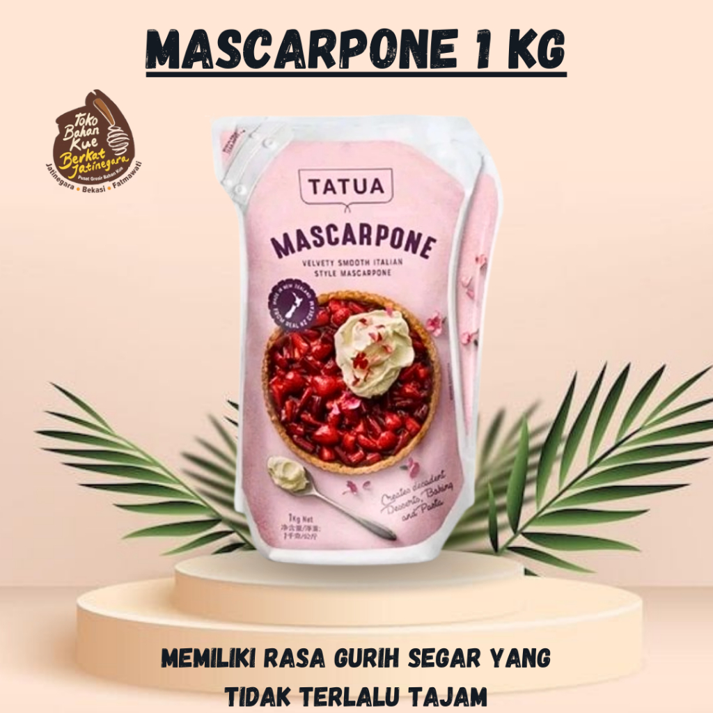 

TATUA MASCARPONE 1000 GRAM / MASCARPONE 1 KG / PCS