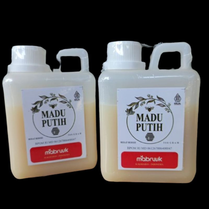 

Madu murni madu putih mabruuk 500 gram asli sumbawa ( madu ternak)