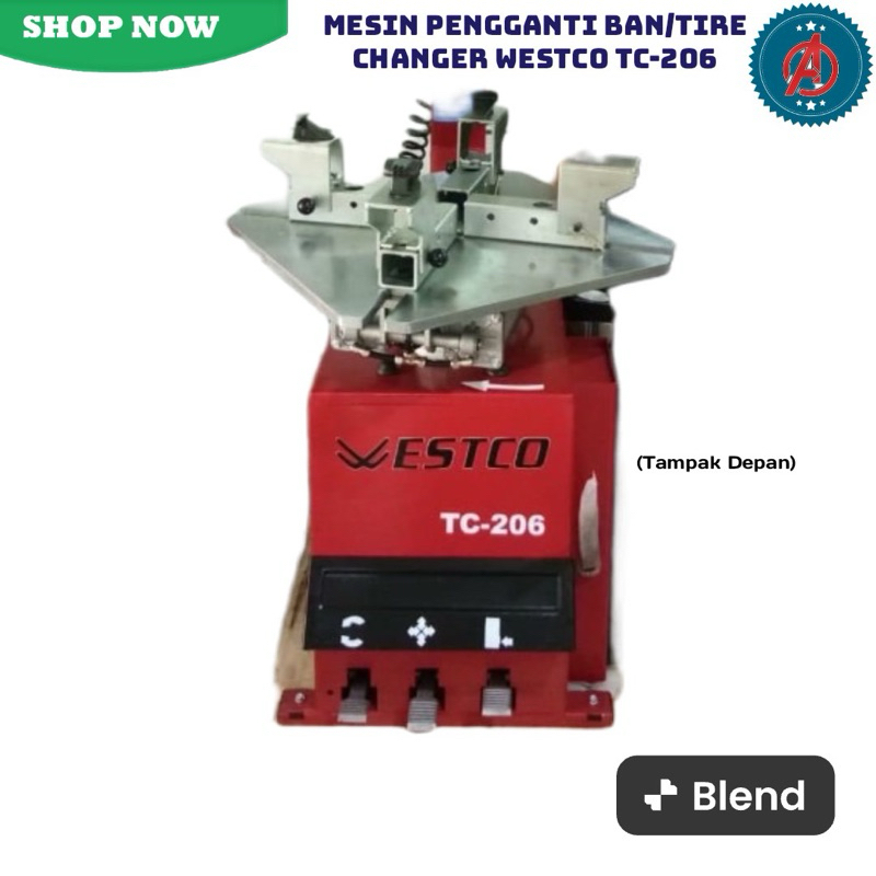 Mesin Pembuka Ban Motor Otomatis Westco tipe TC206