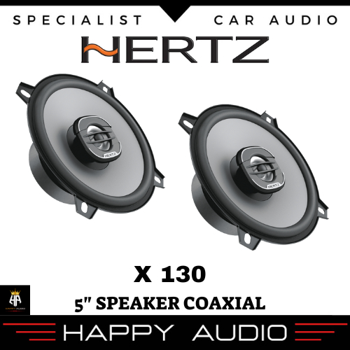 Speaker Coaxial 5 Inch HERTZ X 130 UNO Series RMS 40 Watt Original