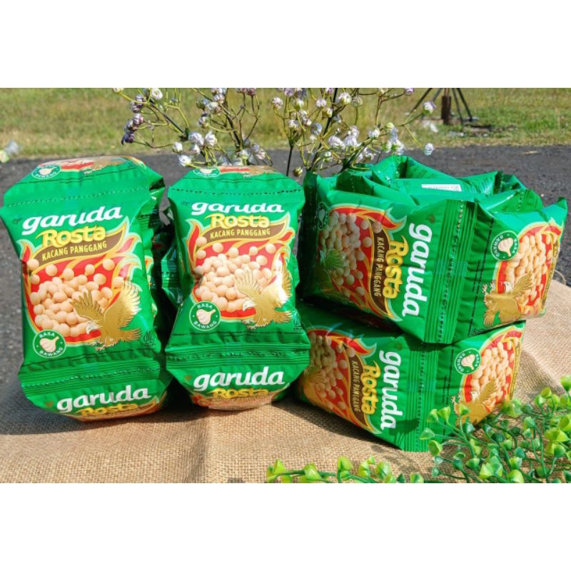 

GARUDA ROSTA KACANG PANGGANG 1 RENCENG (10PCS) 11gr